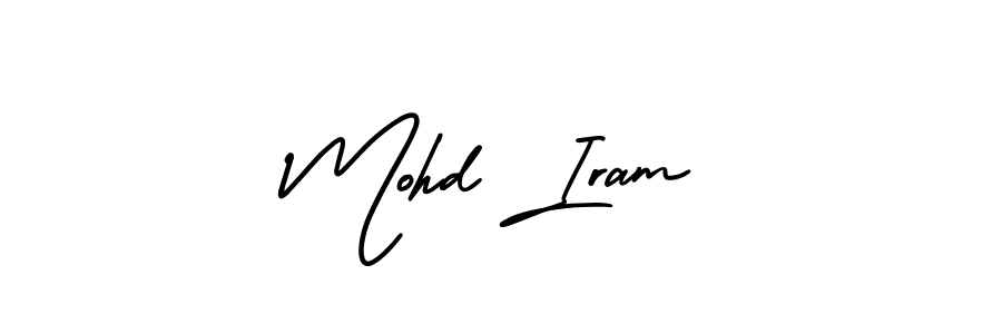 Make a short Mohd Iram signature style. Manage your documents anywhere anytime using AmerikaSignatureDemo-Regular. Create and add eSignatures, submit forms, share and send files easily. Mohd Iram signature style 3 images and pictures png