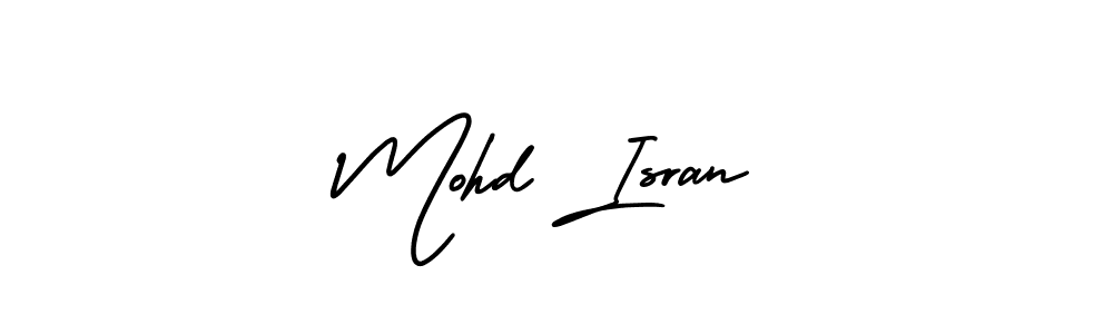 How to make Mohd Isran signature? AmerikaSignatureDemo-Regular is a professional autograph style. Create handwritten signature for Mohd Isran name. Mohd Isran signature style 3 images and pictures png