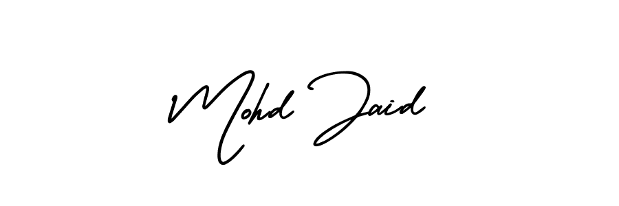 Create a beautiful signature design for name Mohd Jaid. With this signature (AmerikaSignatureDemo-Regular) fonts, you can make a handwritten signature for free. Mohd Jaid signature style 3 images and pictures png