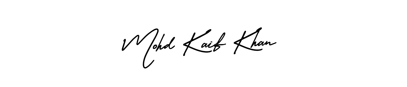 Also You can easily find your signature by using the search form. We will create Mohd Kaif Khan name handwritten signature images for you free of cost using AmerikaSignatureDemo-Regular sign style. Mohd Kaif Khan signature style 3 images and pictures png