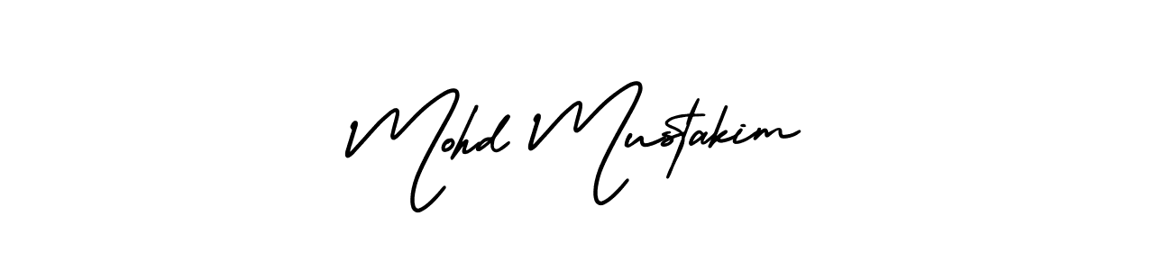 Similarly AmerikaSignatureDemo-Regular is the best handwritten signature design. Signature creator online .You can use it as an online autograph creator for name Mohd Mustakim. Mohd Mustakim signature style 3 images and pictures png