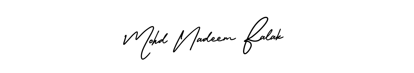 Best and Professional Signature Style for Mohd Nadeem Falak. AmerikaSignatureDemo-Regular Best Signature Style Collection. Mohd Nadeem Falak signature style 3 images and pictures png