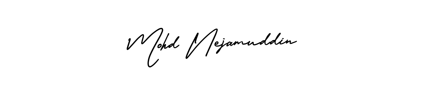 Once you've used our free online signature maker to create your best signature AmerikaSignatureDemo-Regular style, it's time to enjoy all of the benefits that Mohd Nejamuddin name signing documents. Mohd Nejamuddin signature style 3 images and pictures png