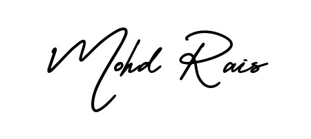 Make a beautiful signature design for name Mohd Rais. With this signature (AmerikaSignatureDemo-Regular) style, you can create a handwritten signature for free. Mohd Rais signature style 3 images and pictures png