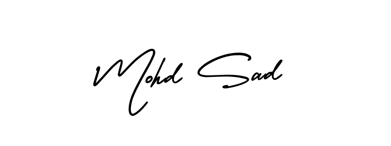 See photos of Mohd Sad official signature by Spectra . Check more albums & portfolios. Read reviews & check more about AmerikaSignatureDemo-Regular font. Mohd Sad signature style 3 images and pictures png