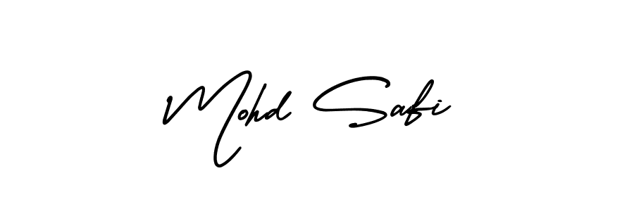 Best and Professional Signature Style for Mohd Safi. AmerikaSignatureDemo-Regular Best Signature Style Collection. Mohd Safi signature style 3 images and pictures png