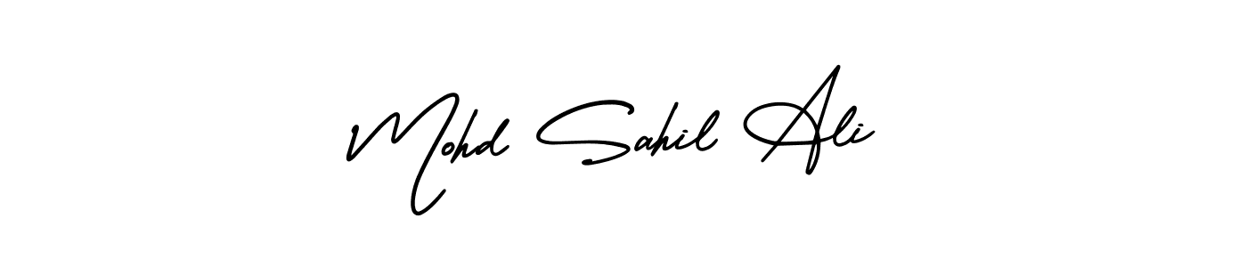 Make a beautiful signature design for name Mohd Sahil Ali. Use this online signature maker to create a handwritten signature for free. Mohd Sahil Ali signature style 3 images and pictures png