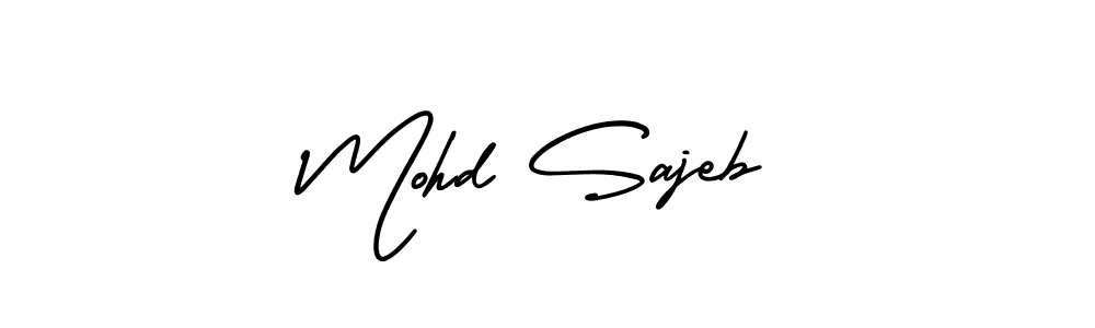 if you are searching for the best signature style for your name Mohd Sajeb. so please give up your signature search. here we have designed multiple signature styles  using AmerikaSignatureDemo-Regular. Mohd Sajeb signature style 3 images and pictures png