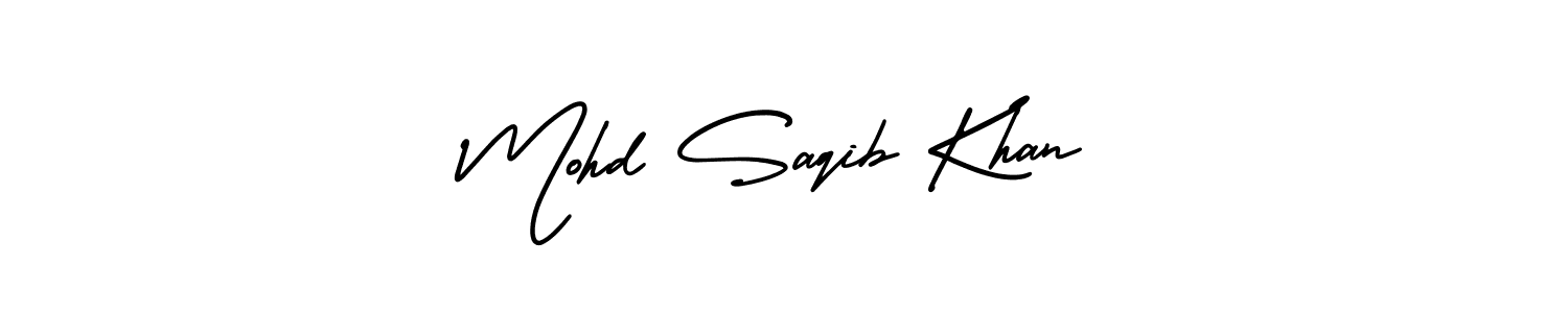 Best and Professional Signature Style for Mohd Saqib Khan. AmerikaSignatureDemo-Regular Best Signature Style Collection. Mohd Saqib Khan signature style 3 images and pictures png