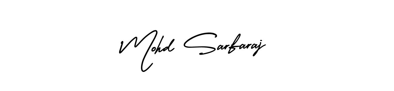 This is the best signature style for the Mohd Sarfaraj name. Also you like these signature font (AmerikaSignatureDemo-Regular). Mix name signature. Mohd Sarfaraj signature style 3 images and pictures png