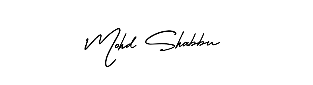 How to make Mohd Shabbu signature? AmerikaSignatureDemo-Regular is a professional autograph style. Create handwritten signature for Mohd Shabbu name. Mohd Shabbu signature style 3 images and pictures png