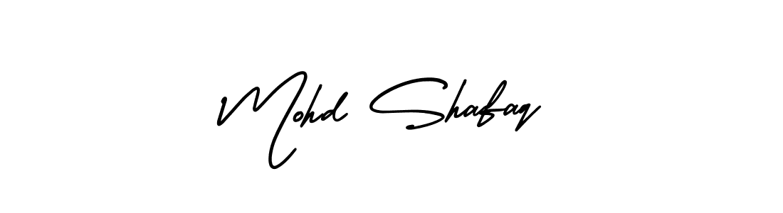 Make a short Mohd Shafaq signature style. Manage your documents anywhere anytime using AmerikaSignatureDemo-Regular. Create and add eSignatures, submit forms, share and send files easily. Mohd Shafaq signature style 3 images and pictures png