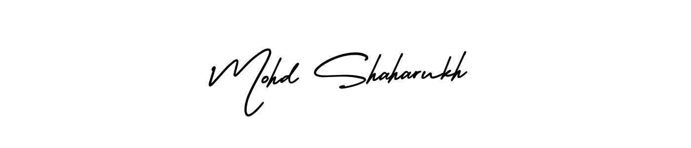 Also we have Mohd Shaharukh name is the best signature style. Create professional handwritten signature collection using AmerikaSignatureDemo-Regular autograph style. Mohd Shaharukh signature style 3 images and pictures png
