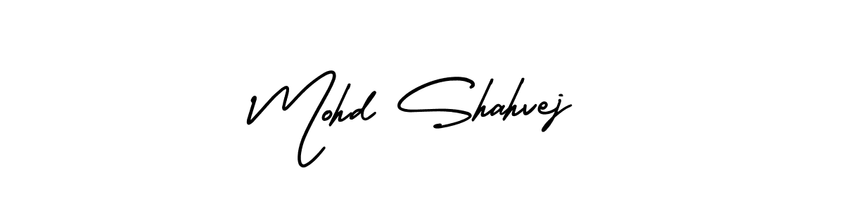 AmerikaSignatureDemo-Regular is a professional signature style that is perfect for those who want to add a touch of class to their signature. It is also a great choice for those who want to make their signature more unique. Get Mohd Shahvej name to fancy signature for free. Mohd Shahvej signature style 3 images and pictures png