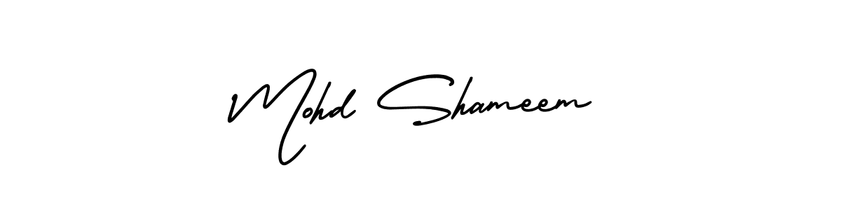 Similarly AmerikaSignatureDemo-Regular is the best handwritten signature design. Signature creator online .You can use it as an online autograph creator for name Mohd Shameem. Mohd Shameem signature style 3 images and pictures png