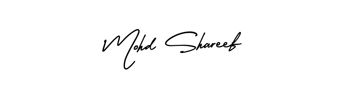 How to make Mohd Shareef signature? AmerikaSignatureDemo-Regular is a professional autograph style. Create handwritten signature for Mohd Shareef name. Mohd Shareef signature style 3 images and pictures png