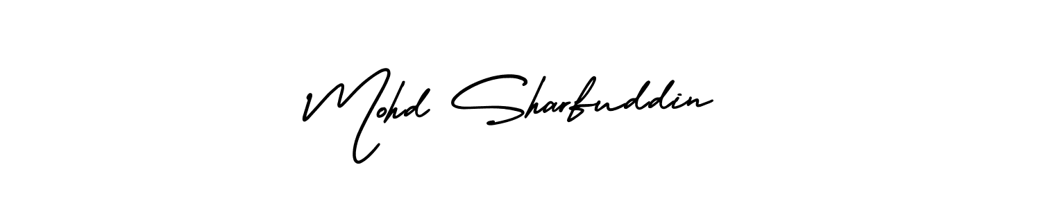 Make a beautiful signature design for name Mohd Sharfuddin. Use this online signature maker to create a handwritten signature for free. Mohd Sharfuddin signature style 3 images and pictures png