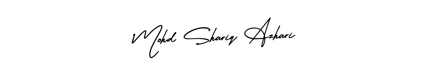 Make a beautiful signature design for name Mohd Shariq Azhari. Use this online signature maker to create a handwritten signature for free. Mohd Shariq Azhari signature style 3 images and pictures png