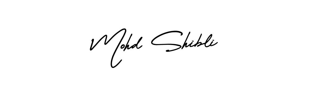 How to Draw Mohd Shibli signature style? AmerikaSignatureDemo-Regular is a latest design signature styles for name Mohd Shibli. Mohd Shibli signature style 3 images and pictures png