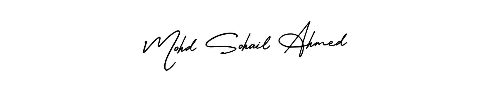 if you are searching for the best signature style for your name Mohd Sohail Ahmed. so please give up your signature search. here we have designed multiple signature styles  using AmerikaSignatureDemo-Regular. Mohd Sohail Ahmed signature style 3 images and pictures png
