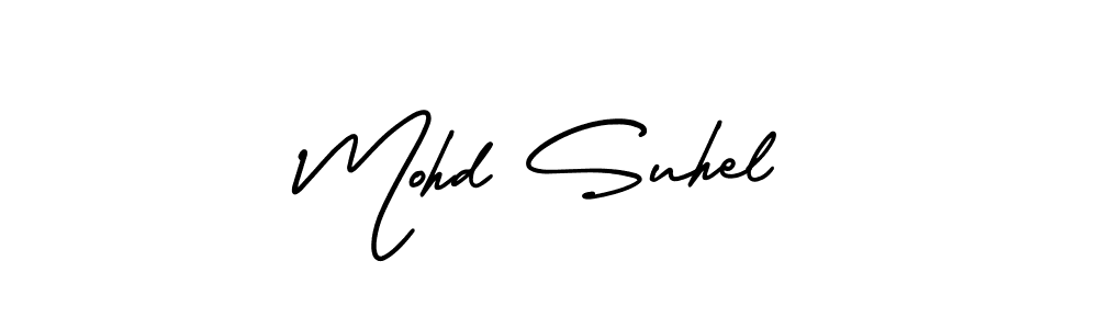 How to Draw Mohd Suhel signature style? AmerikaSignatureDemo-Regular is a latest design signature styles for name Mohd Suhel. Mohd Suhel signature style 3 images and pictures png