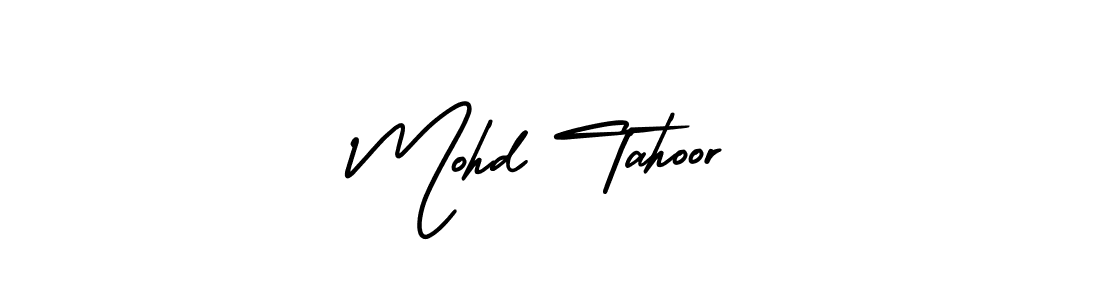 AmerikaSignatureDemo-Regular is a professional signature style that is perfect for those who want to add a touch of class to their signature. It is also a great choice for those who want to make their signature more unique. Get Mohd Tahoor name to fancy signature for free. Mohd Tahoor signature style 3 images and pictures png