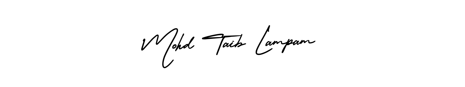 Best and Professional Signature Style for Mohd Taib Lampam. AmerikaSignatureDemo-Regular Best Signature Style Collection. Mohd Taib Lampam signature style 3 images and pictures png