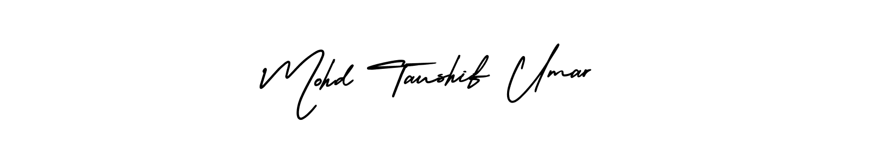 How to make Mohd Taushif Umar signature? AmerikaSignatureDemo-Regular is a professional autograph style. Create handwritten signature for Mohd Taushif Umar name. Mohd Taushif Umar signature style 3 images and pictures png