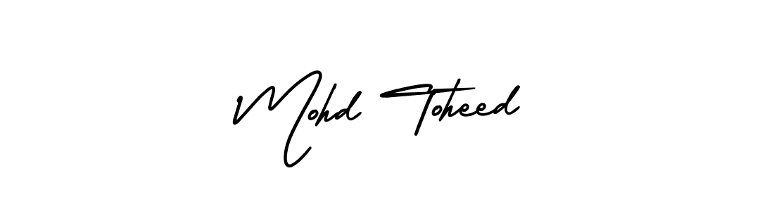 Make a short Mohd Toheed signature style. Manage your documents anywhere anytime using AmerikaSignatureDemo-Regular. Create and add eSignatures, submit forms, share and send files easily. Mohd Toheed signature style 3 images and pictures png