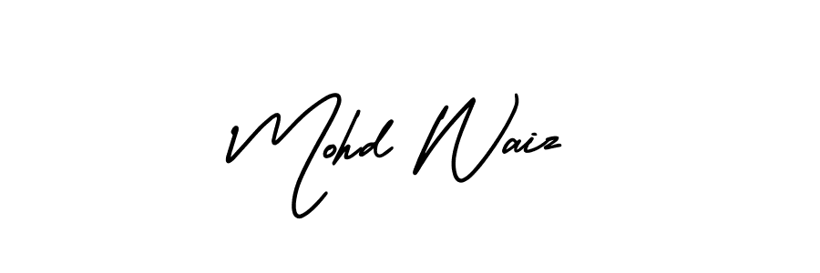 Once you've used our free online signature maker to create your best signature AmerikaSignatureDemo-Regular style, it's time to enjoy all of the benefits that Mohd Waiz name signing documents. Mohd Waiz signature style 3 images and pictures png