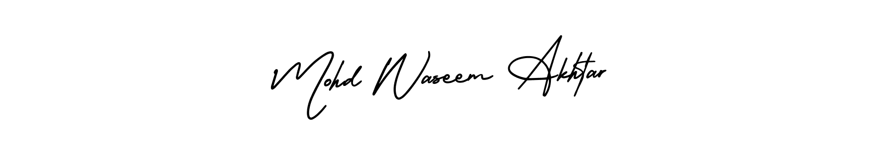 Also we have Mohd Waseem Akhtar name is the best signature style. Create professional handwritten signature collection using AmerikaSignatureDemo-Regular autograph style. Mohd Waseem Akhtar signature style 3 images and pictures png
