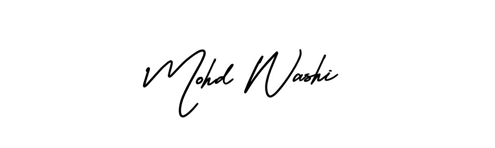 Check out images of Autograph of Mohd Washi name. Actor Mohd Washi Signature Style. AmerikaSignatureDemo-Regular is a professional sign style online. Mohd Washi signature style 3 images and pictures png