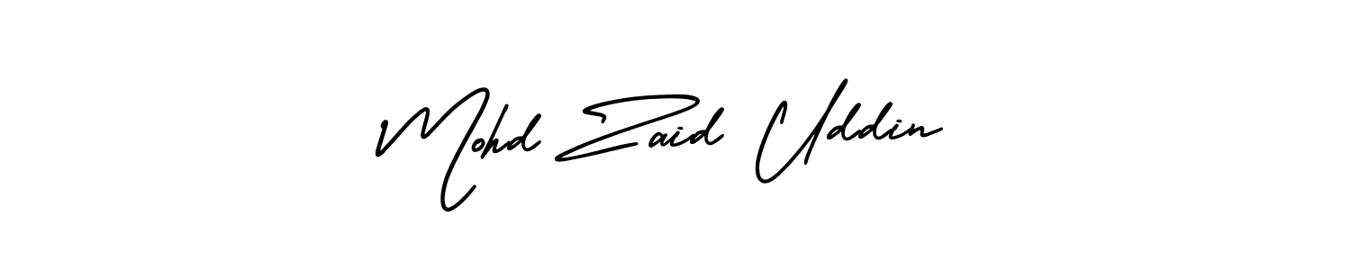 Make a beautiful signature design for name Mohd Zaid Uddin. Use this online signature maker to create a handwritten signature for free. Mohd Zaid Uddin signature style 3 images and pictures png