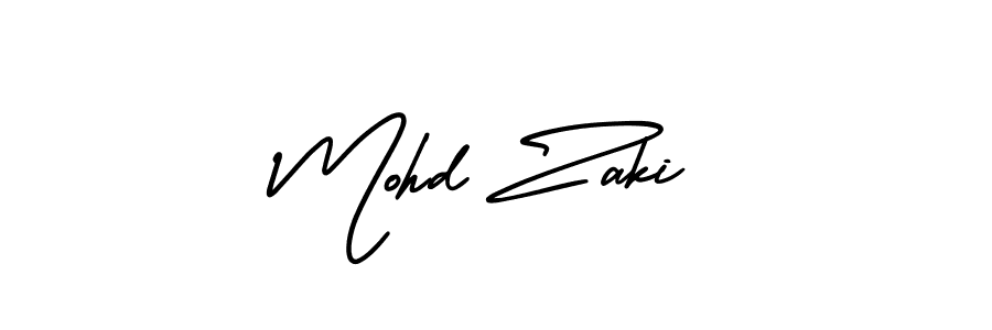 Make a beautiful signature design for name Mohd Zaki. Use this online signature maker to create a handwritten signature for free. Mohd Zaki signature style 3 images and pictures png