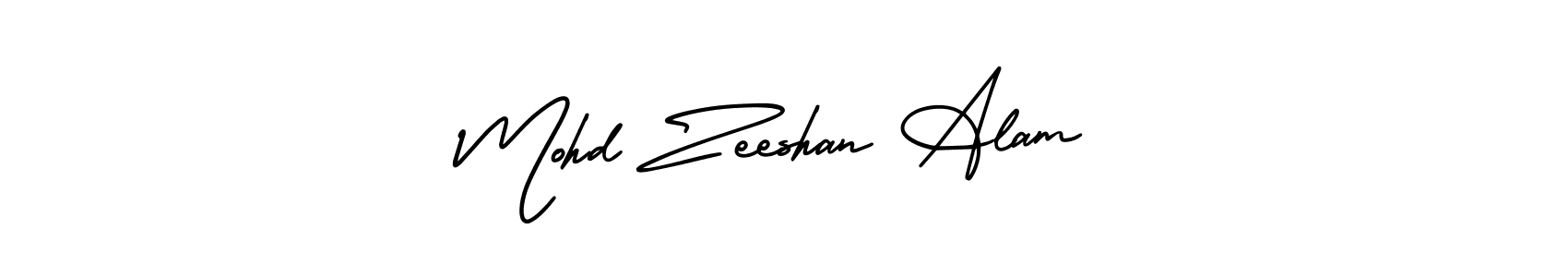 if you are searching for the best signature style for your name Mohd Zeeshan Alam. so please give up your signature search. here we have designed multiple signature styles  using AmerikaSignatureDemo-Regular. Mohd Zeeshan Alam signature style 3 images and pictures png