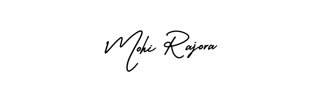 if you are searching for the best signature style for your name Mohi Rajora. so please give up your signature search. here we have designed multiple signature styles  using AmerikaSignatureDemo-Regular. Mohi Rajora signature style 3 images and pictures png