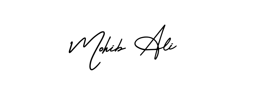 You can use this online signature creator to create a handwritten signature for the name Mohib Ali. This is the best online autograph maker. Mohib Ali signature style 3 images and pictures png