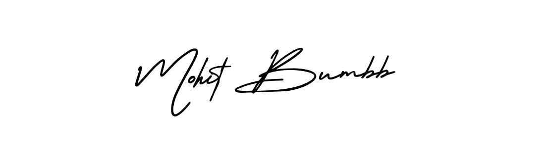 Make a short Mohit Bumbb signature style. Manage your documents anywhere anytime using AmerikaSignatureDemo-Regular. Create and add eSignatures, submit forms, share and send files easily. Mohit Bumbb signature style 3 images and pictures png