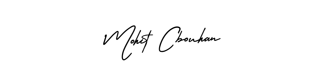 This is the best signature style for the Mohit Cbouhan name. Also you like these signature font (AmerikaSignatureDemo-Regular). Mix name signature. Mohit Cbouhan signature style 3 images and pictures png