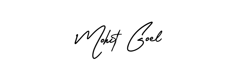 Also we have Mohit Goel name is the best signature style. Create professional handwritten signature collection using AmerikaSignatureDemo-Regular autograph style. Mohit Goel signature style 3 images and pictures png