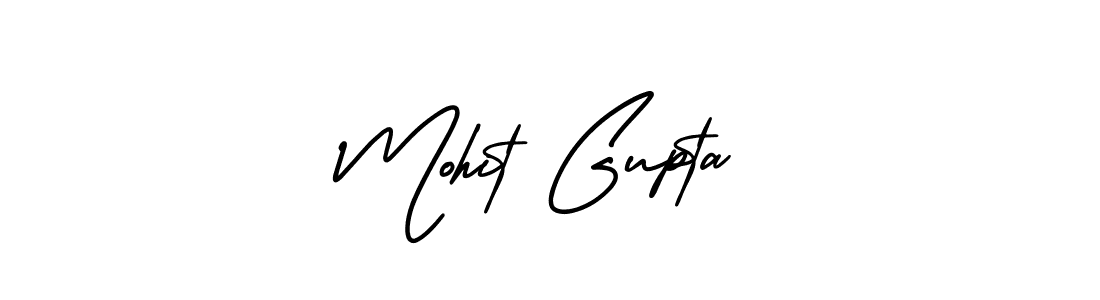 How to Draw Mohit Gupta signature style? AmerikaSignatureDemo-Regular is a latest design signature styles for name Mohit Gupta. Mohit Gupta signature style 3 images and pictures png