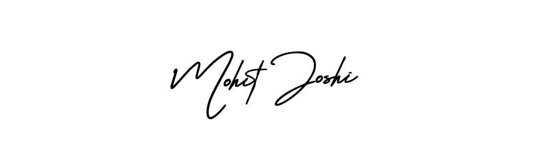 Use a signature maker to create a handwritten signature online. With this signature software, you can design (AmerikaSignatureDemo-Regular) your own signature for name Mohit Joshi. Mohit Joshi signature style 3 images and pictures png