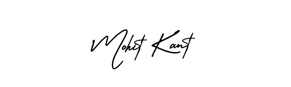 It looks lik you need a new signature style for name Mohit Kant. Design unique handwritten (AmerikaSignatureDemo-Regular) signature with our free signature maker in just a few clicks. Mohit Kant signature style 3 images and pictures png