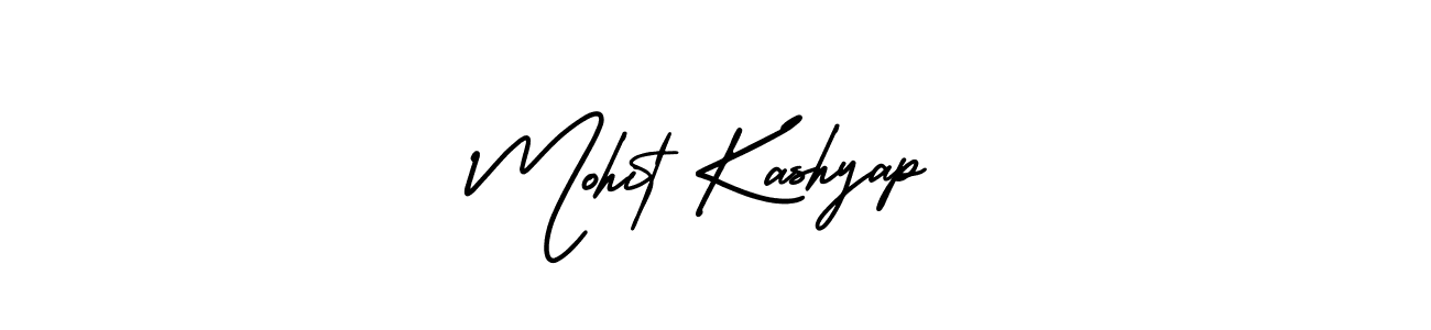 You should practise on your own different ways (AmerikaSignatureDemo-Regular) to write your name (Mohit Kashyap) in signature. don't let someone else do it for you. Mohit Kashyap signature style 3 images and pictures png