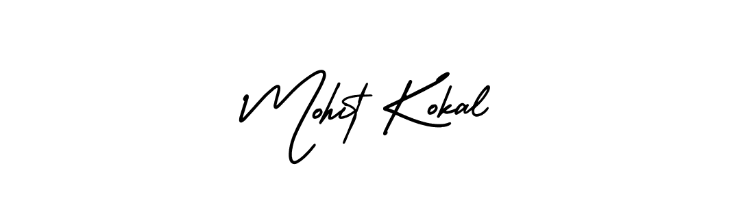 Create a beautiful signature design for name Mohit Kokal. With this signature (AmerikaSignatureDemo-Regular) fonts, you can make a handwritten signature for free. Mohit Kokal signature style 3 images and pictures png