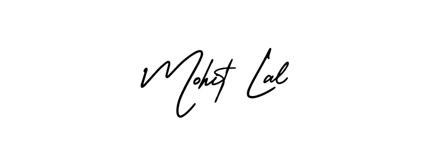 if you are searching for the best signature style for your name Mohit Lal. so please give up your signature search. here we have designed multiple signature styles  using AmerikaSignatureDemo-Regular. Mohit Lal signature style 3 images and pictures png