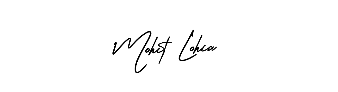 It looks lik you need a new signature style for name Mohit Lohia. Design unique handwritten (AmerikaSignatureDemo-Regular) signature with our free signature maker in just a few clicks. Mohit Lohia signature style 3 images and pictures png
