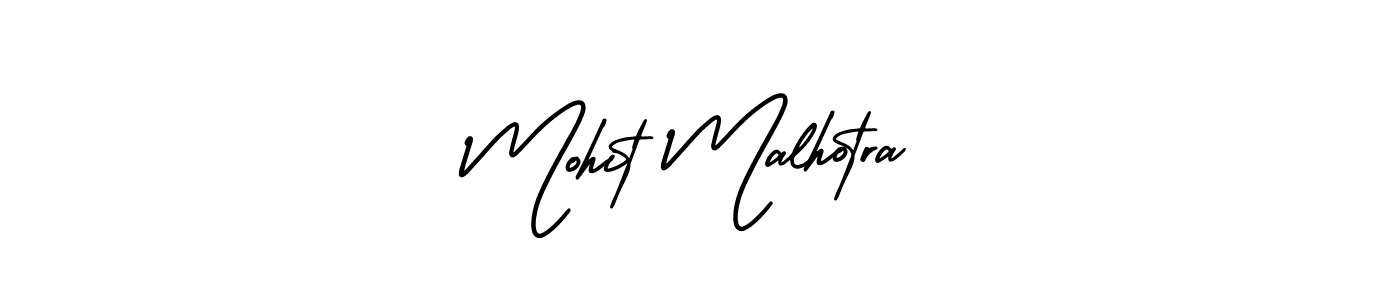 Use a signature maker to create a handwritten signature online. With this signature software, you can design (AmerikaSignatureDemo-Regular) your own signature for name Mohit Malhotra. Mohit Malhotra signature style 3 images and pictures png