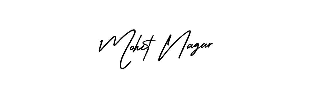 How to make Mohit Nagar signature? AmerikaSignatureDemo-Regular is a professional autograph style. Create handwritten signature for Mohit Nagar name. Mohit Nagar signature style 3 images and pictures png