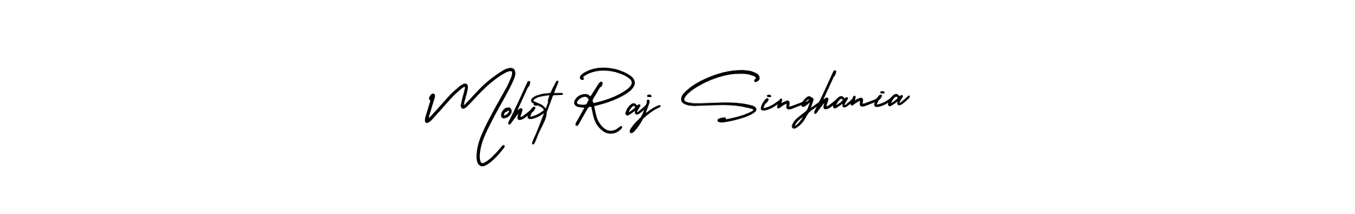 Also we have Mohit Raj Singhania name is the best signature style. Create professional handwritten signature collection using AmerikaSignatureDemo-Regular autograph style. Mohit Raj Singhania signature style 3 images and pictures png